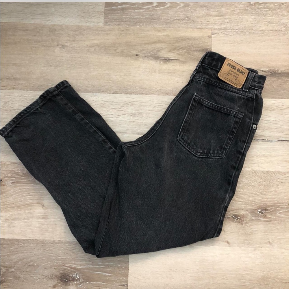 Faded Glory 90s Vintage Black Jeans